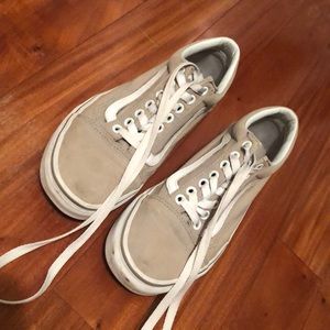 Gray Vans Women Size 8